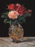 Edouard Manet Bouquet of Peonies oil painting artist